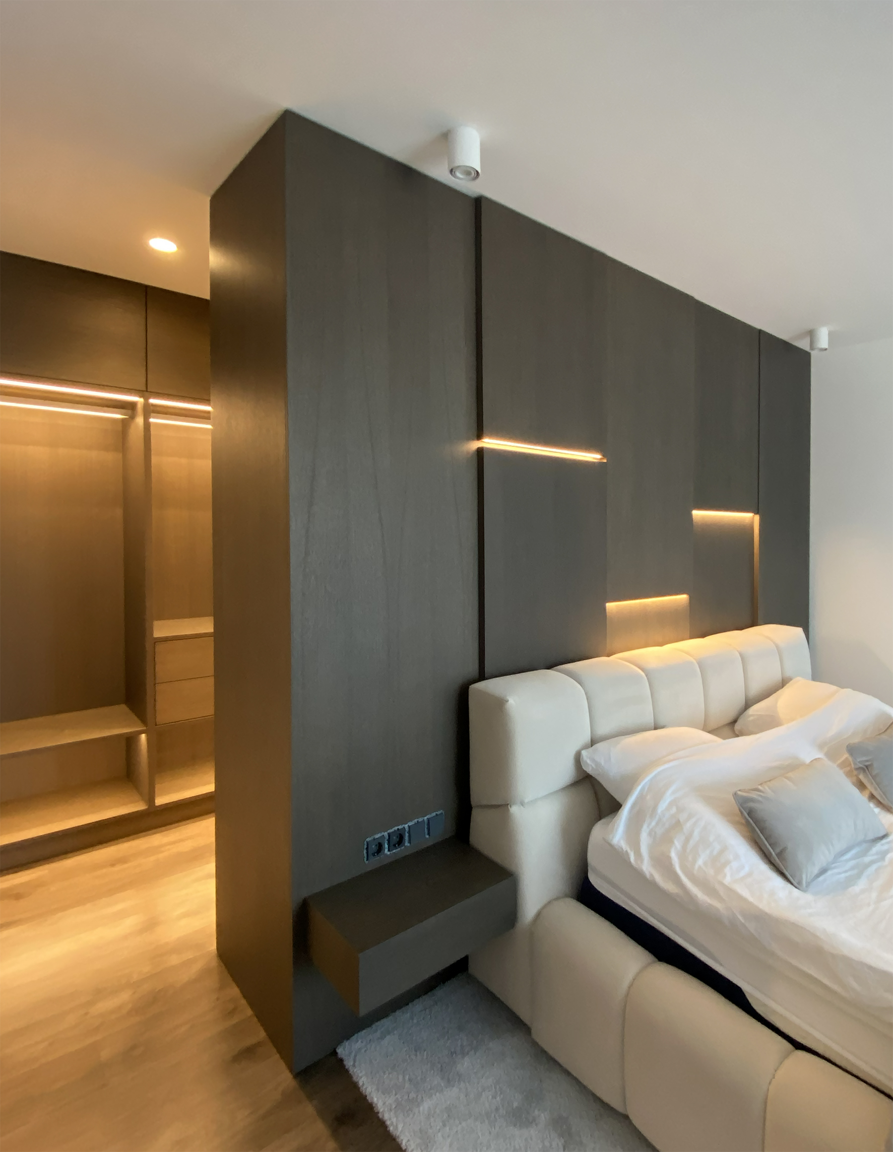 Integrēta garderobe